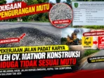 Grungy Roadwork Quality Exposé